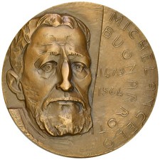 Medaglia Michelangelo Buonarroti, 5° Centenario della Nascita, 1975, Molteni