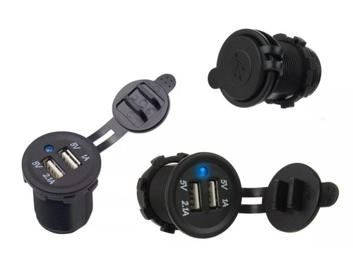 Presa usb per auto doppia - presa,