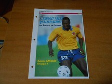 scheda CALCIO PASSIONE-coppa del mondo1994-GRUPPO A ZONA AMSUD-COLOMBIA