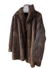 Pelliccia Di Castoro Anni 80