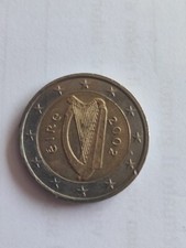 Moneta due euro arpa irlanda