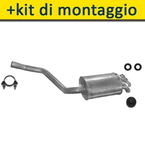 Silenziatore marmitta - silenziatore,