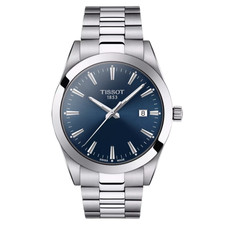 TISSOT T-CLASSIC Gentleman T127.410.11.041.00 Quartz Blue Dial Men's Watch 40mm