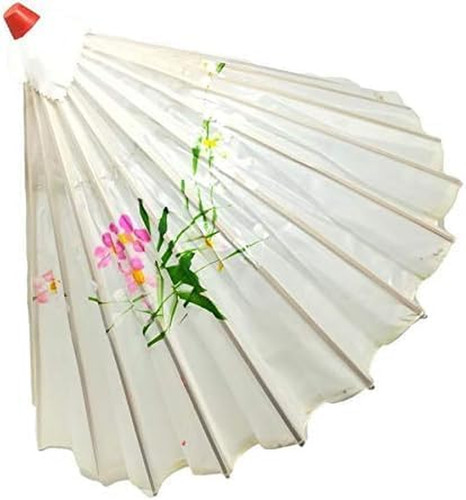 Ombrello orientale di seta - orientale,