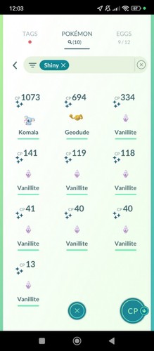 Shiny komala geodude - shiny,