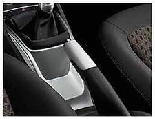 CORNICE PLANCIA CAMBIO ARGENTO SEAT IBIZA ACCESSORIO ORIGINALE NUOVO 6J0064702