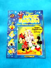 FASCICOLO MAGIC ENGLISH IMPARARE L'INGLESE DA COLLEZIONE NUMERO 7 DISNEY - (77)