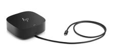 HP USB-C DOCK G5 5YH26AV type -c Cablato per Laptop - Nero + alim. hp 120w
