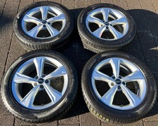 4 RUOTE INVERNALI ORIGINALI 19" ALLUMINIO AUDI Q5 SQ5 FY 80A601025K 235/55R19 101H RUOTA LIBERA