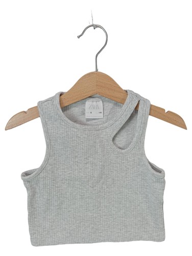 Zara top bambini grigio - grigio, a