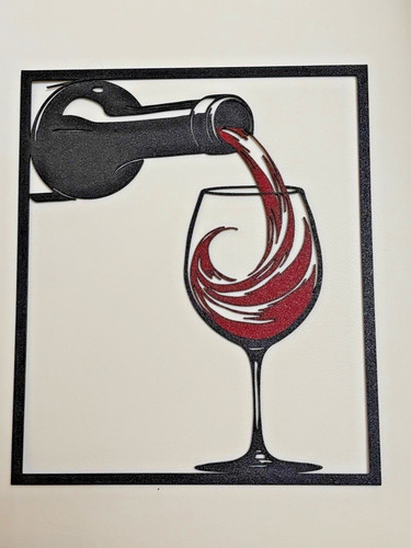 Quadro moderno vino rosso - quadro, wall