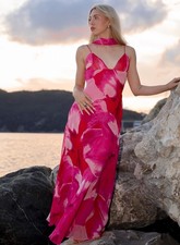 Zara Vestito Sciarpa Foulard