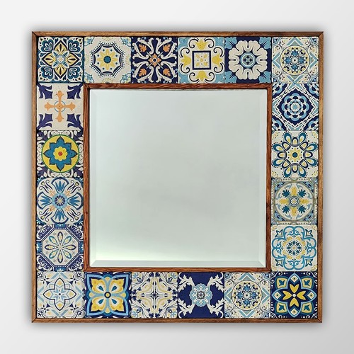 Specchio piastrelle egeo 62x62 - piastrelle,