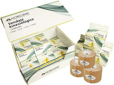 ®, Confezione Da 12 Rotoli Di Kinesiotape, Fascia Neuromuscolare Adesiva, 5 M X 