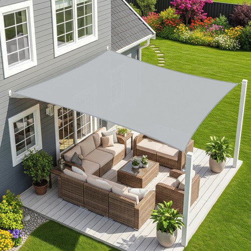 Sunnylaxx 5x3m grigio tenda - sunnylaxx,