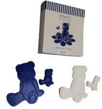 TESSERA PROFUMATA CON CALAMITA DOLCI COCCOLE BLU E BIANCO MILLEFIORI