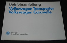 Betriebsanleitung VW Caravelle und Transporter Bus Bulli T4 Diesel T 4 + Synchro