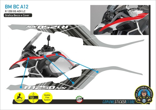 Adesivi becco serbatoio moto - adesivi,