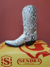 Stivali pitone naturale