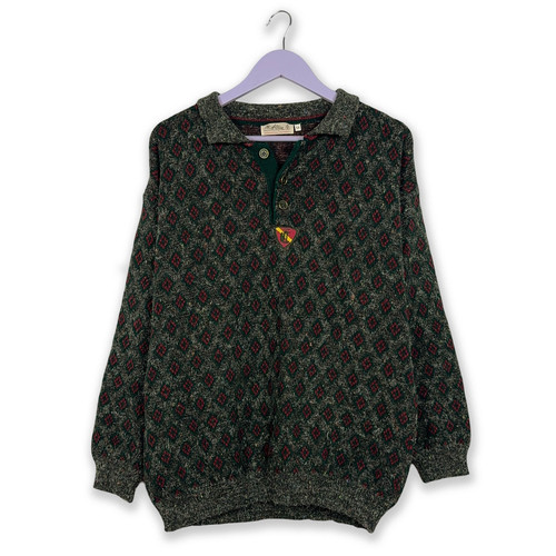 Maglione vintage misto lana - vintage,