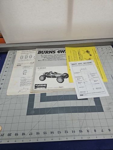 Kyosho turbo burns 4wd - kyosho,