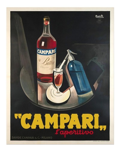 Poster campari vintage - vintage, arte