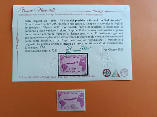 Repubblica 1961 gronchi rosa - repubblica,