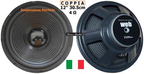 124 coppia woofer sub - (500w), woofer/sub
