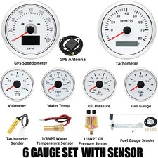 Set 6 manometri 85mm GPS