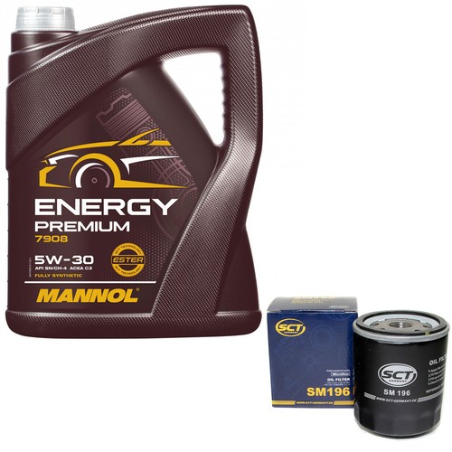 Kit olio motore 5 - motore, litri