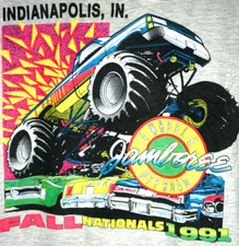 T-shirt Monster Truck vintage