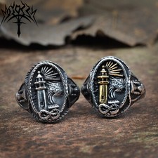 Anello Uomo Acciaio Inox Faro