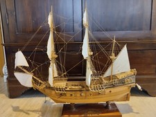 Berlin Veliero Galeone 1675 fatto a mano 90 cm anni 70