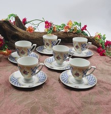 Sevizio di tazzine da caffè da 6 Porcellana Limoges