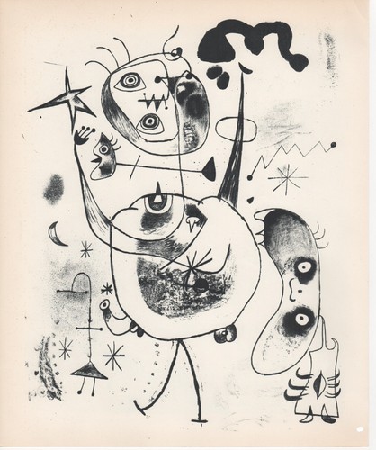 Joan mirò personaggio - -,