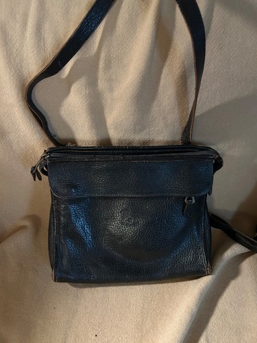 Borsa pelle tracolla - in,