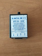 trasformatore elettronico min max da 12 volt potenza da  28-105 watt dimmerabile