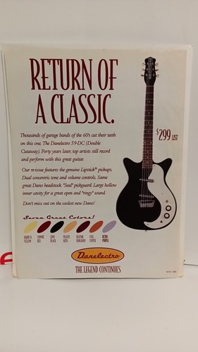Chitarra danelectro dc - danelectro, 59-dc