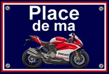 plaque PLACE DE MA DUCATI 959