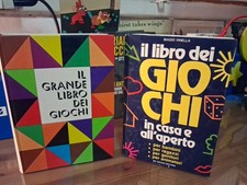 2 LIBRI: IL GRANDE LIBRO DEI GIOCHI-IL LIBRO DEI GIOCHI ALL'APERTO E IN CASA