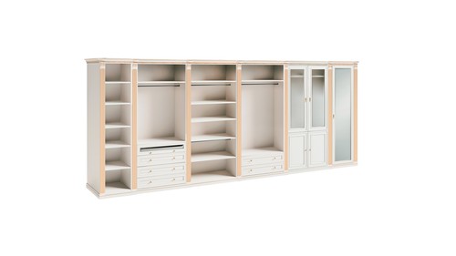 Esclusiva cabina armadio legno