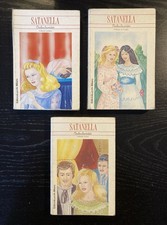 1988 Satanella ovvero la mano della morta Carolina Invernizio Lucchi 3 volumi
