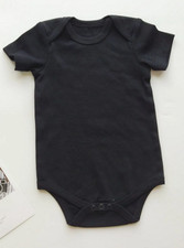 Gilet bambino nero tinta unita