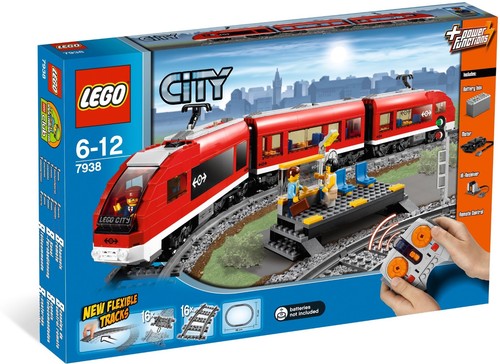 Lego city treno - lego, passeggeri