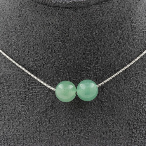 Collana perle aventurina - collana, 2