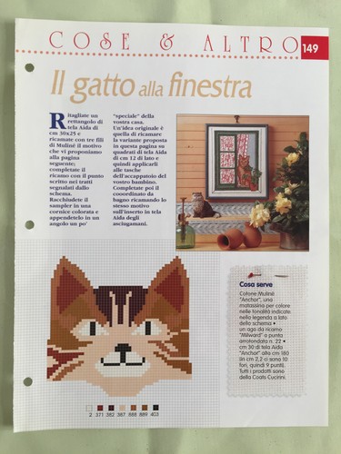Schema punto croce - , il