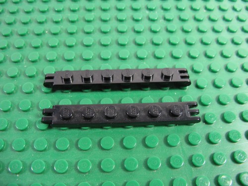 Lego piastra cerniera nera - piastra,