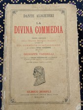 Divina commedia  Ulrico  Hoepli 1932