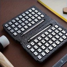 DIY Kit stampi lettere su