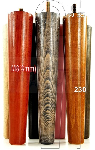 Gambe ricambio in - 4, legno